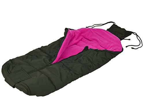 Deluxe – Saco/Cosy Toes Compatible con Maclaren Spitfire carrito de bebé, color rosa