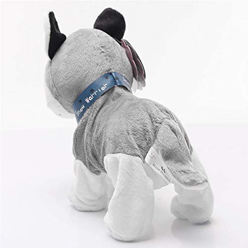 eiseyen TXR de 0204 Perros de peluche juguete Husky gris Inteligencia Robot de voz