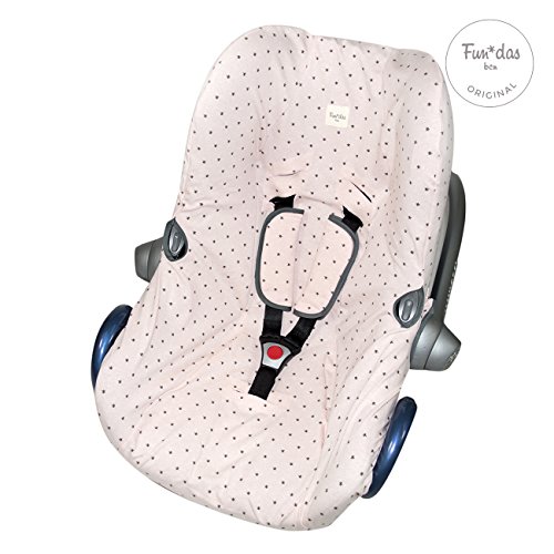 Fundas BCN ® - F02/4597 - Funda Para Maxi-Cosi Cabriofix ® - Little Fun Peach