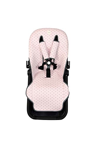 Fundas BCN ® - F125/4597 - Colchoneta para silla de paseo Bugaboo Cameleon ® 3 – Little Fun Peach