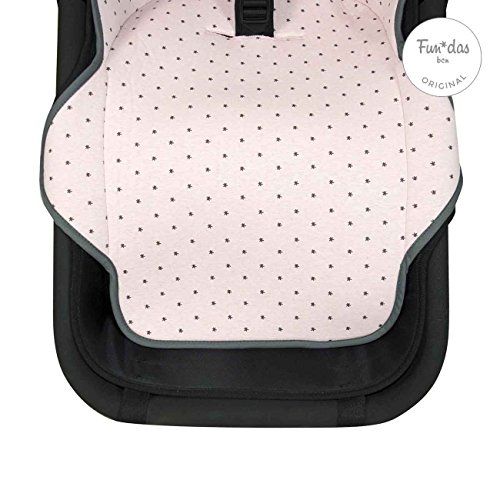 Fundas BCN ® - F125/4597 - Colchoneta para silla de paseo Bugaboo Cameleon ® 3 – Little Fun Peach