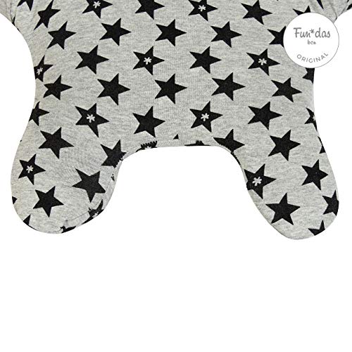 Fundas BCN® - F141/9399 - Funda para reductor Römer Dualfix I-Size - Estampado Fun Black Star