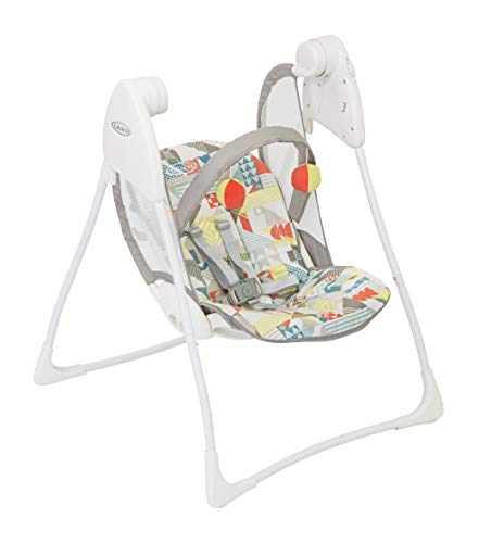 Graco Baby Delight Swing patchwork.