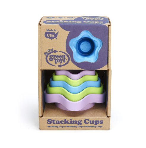 Green Toys - Cubos para apilar (STCA-8586)