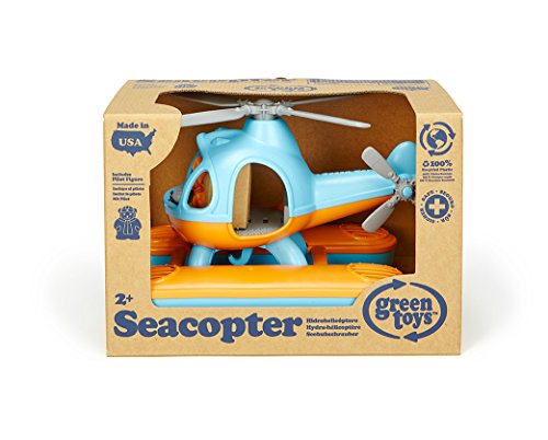 Green Toys- Helicóptero Marino (Azul), Multicolor (GY-095)