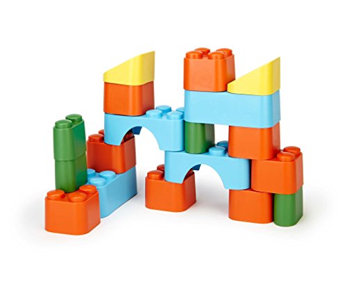 Green Toys- Set de Bloques, (BLKA-1110)