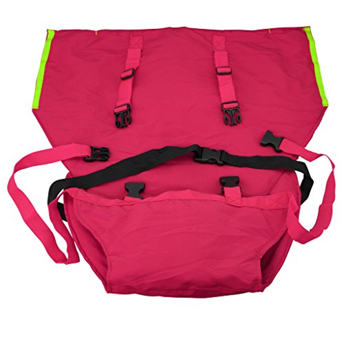 GudeHome Trona Portatil de Viaje para Bebe Tronas para Sillas Ideal para comer fuera de Casa y Vacaciones Muy Práctico perfecto Regalo y No ocupa espacio Cabe en el Bolso Se envia un color aleatorio