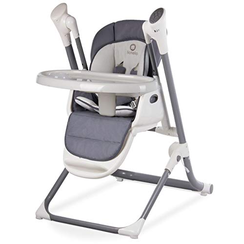 Lionelo Niles - Silla 2 en 1, color gris