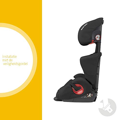 Maxi-Cosi Rodi AirProtect Silla coche grupo 2/3, reclinable y regulable en altura, crece con el niño 3.5-12 años (15-36 kg) color authentic black, 8751671110