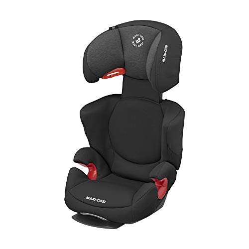 Maxi-Cosi Rodi AirProtect Silla coche grupo 2/3, reclinable y regulable en altura, crece con el niño 3.5-12 años (15-36 kg) color authentic black, 8751671110