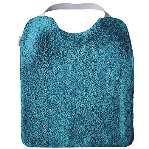 Mimuselina Pack 5 Baberos | Pack Aqua Ideal para Guardería, Interior Impermeable, Goma en Cuello para Fomentar Autonomía e Independencia, de Rizo, 31 x 25 cm