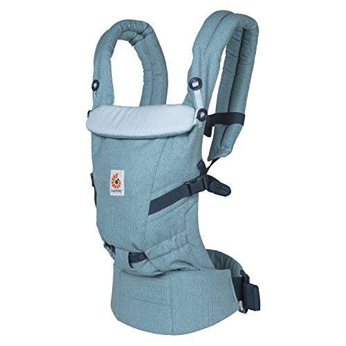 Mochila Portabebe Ergonomico para Recién Nacido a 20kg, Adapt 3-Positiones Heritage Blue