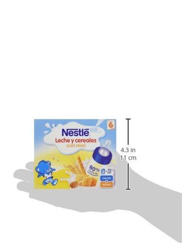 Nestlé - Leche y Cereales con Miel - Paquete de 2 x 250 ml - Total: 500 ml