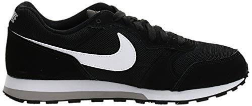 Nike MD Runner 2 GS 807316-001, Zapatillas de Running para Niños, Negro (Black/Wolf Grey/White), 40 EU