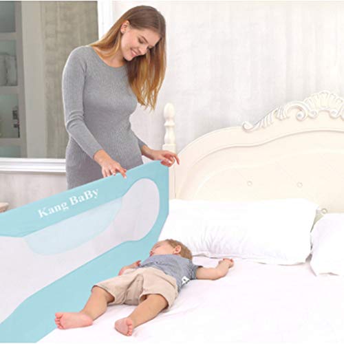 NQ-ChongTian Valla for bebés, Elevación Vertical de la barandilla de la Cama, Cama Protectora de la Cama de Seguridad Antideslizante for niños a lo Largo de la barandilla de la Cama (Lado único)