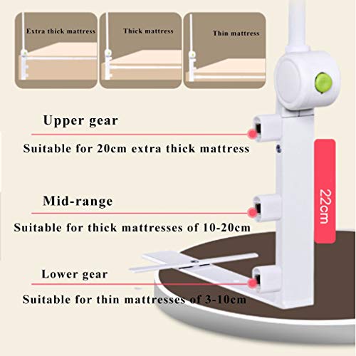 NQ-ChongTian Valla for bebés, Elevación Vertical de la barandilla de la Cama, Cama Protectora de la Cama de Seguridad Antideslizante for niños a lo Largo de la barandilla de la Cama (Lado único)
