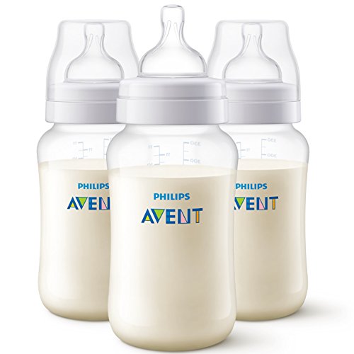 Philips AVENT SCF816/37,  Lote de 3 biberon 330 ml Polipropileno (PP) Transparente, 3+ meses