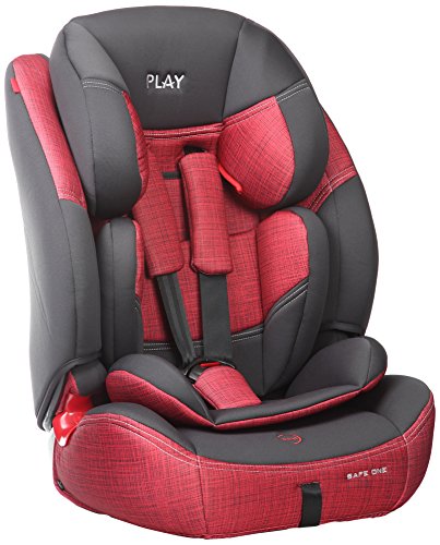 Play Safe One Plus - Silla de coche, grupos 1-2-3, color rojo