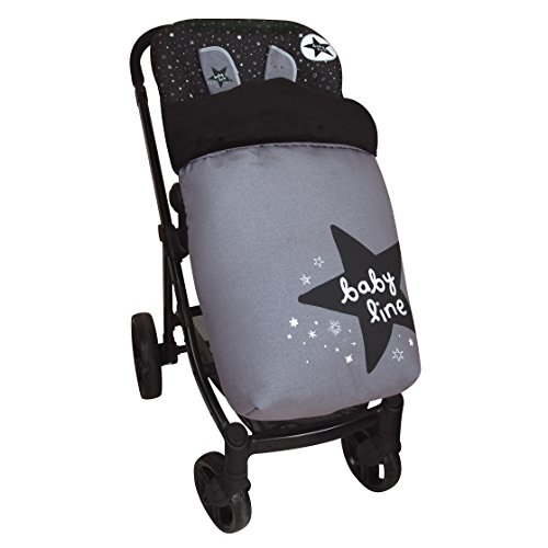 Saco de Bebé Universal Silla Polar COMPLETO + Cubre Arnés de regalo, desmontable, tejido trasero 3D