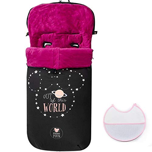 Saco de Silla de Paseo UNIVERSAL-INVIERNO-IMPERMEABLE (minnie mouse)