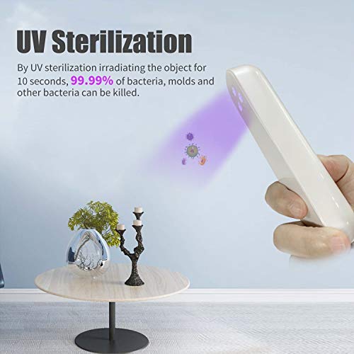 Ultravioleta germicida de la lámpara LED UV Esterilizador Esterilizador luz del coche eléctrico desinfectante Eliminator desodorización Esterilizador for armario de zapatos gabinete esterilizadores Co