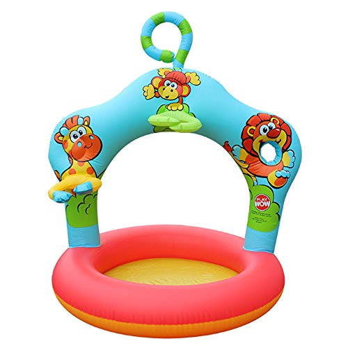 WWSUNNY Piscina Infantil Hinchable， Flotador Inflable la diversión del Agua de la Piscina Centro Salon Juego de la Familia Piscina del Patio Trasero Juguetes inflables para niños