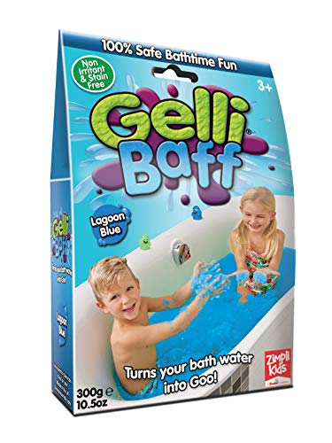 Zimpli Kids- Azul | 1 Paquete Convierte el Agua en un Colorido Bien | Juguete sensorial y de baño para niños, Color, 300 g (5001)