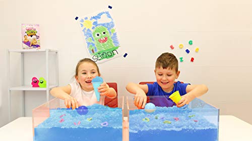 Zimpli Kids- Azul | 1 Paquete Convierte el Agua en un Colorido Bien | Juguete sensorial y de baño para niños, Color, 300 g (5001)