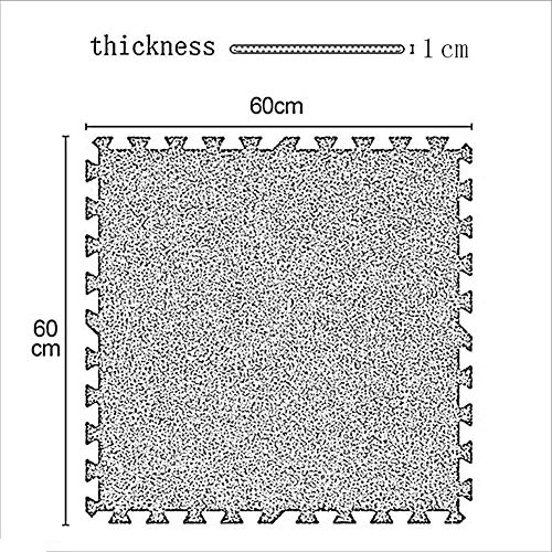 ZWJ-Alfombrillas de espuma Espuma De Rompecabezas Bebé De La Estera Estera De Arrastre De Empalme Estera De La Espuma Dormitorio Del Bebé Resto Alfombra Antideslizante Resistente Al Desgaste, Se Puede