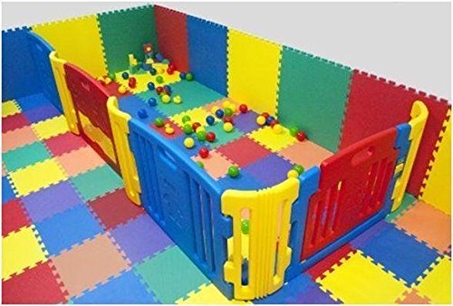 12 x Suelo Para Ninos Y Infantiles EVA Puzzle Colchonetas 60cm x 60cm x12mm