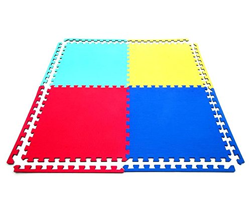 12 x Suelo Para Ninos Y Infantiles EVA Puzzle Colchonetas 60cm x 60cm x12mm