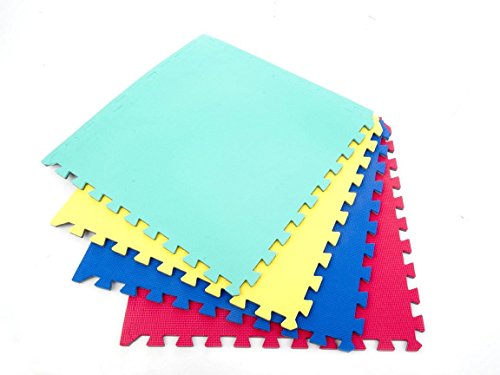 12 x Suelo Para Ninos Y Infantiles EVA Puzzle Colchonetas 60cm x 60cm x12mm