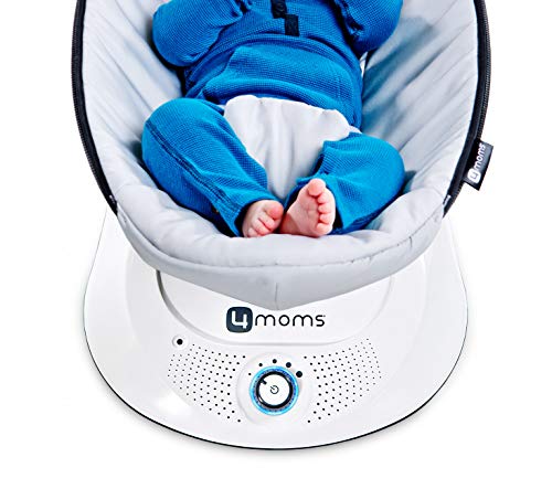 4moms rockaRoo, Hamaca Compacta para Bébés con Movimiento Deslizante de Delante a Atrás