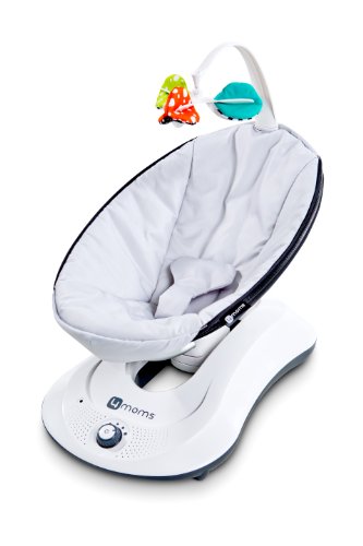 4moms rockaRoo, Hamaca Compacta para Bébés con Movimiento Deslizante de Delante a Atrás