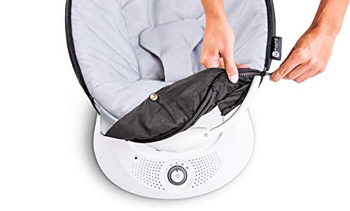 4moms rockaRoo, Hamaca Compacta para Bébés con Movimiento Deslizante de Delante a Atrás