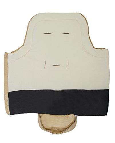 Altabebe Active Line - Saco de invierno para silla de paseo, 0-12 meses, color beige/blanco