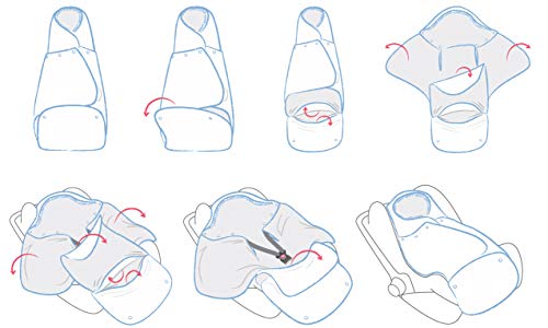 Baby Softshell – Manta para capazo, asiento de coche, Maxi-Cosi, Römer y otras marcas, ideal para cochecito, remolque de bicicleta, buggy, barcos menta