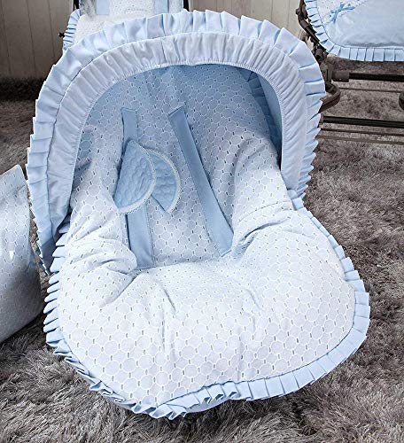 Babyline Love - Colchoneta para silla grupo 0, color azul