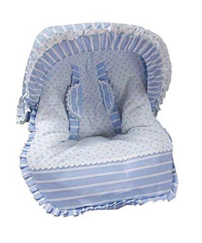 Babyline Oporto - Colchoneta para silla grupo 0, color azul