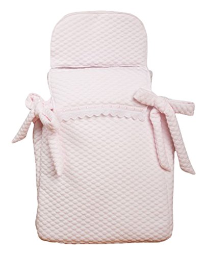 Babyline Sweet - Saco de 3 usos para capazo y silla, color rosa