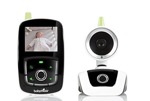 Babymoov Camara Visio Care III, Vigilabebes con camara, visión nocturna y Walkie Talkie, pantalla de 2.4"