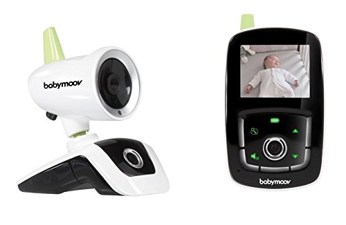 Babymoov Camara Visio Care III, Vigilabebes con camara, visión nocturna y Walkie Talkie, pantalla de 2.4"