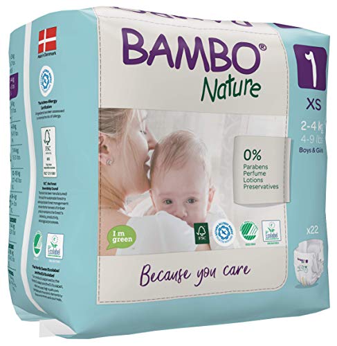 Bambo Nature - Pañales ecológicos para recién nacido