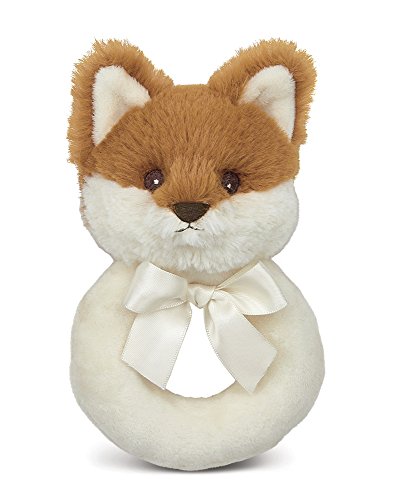 Bearington Collection Lil 'Fritz Peluche Animal de Peluche Zorro Suave sonajero para Unisex bebé 5.5"