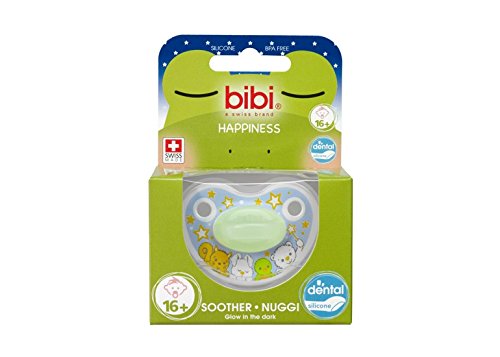 Bibi® - Chupete dental, silicona, 16 meses sin anilla