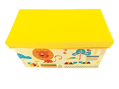 Bieco 04-000495 caja de almacenaje Multicolor Rectangular - Cajas de almacenaje (Caja de almacenaje, Multicolor, Rectangular, Imagen, Amarillo, 600 mm)