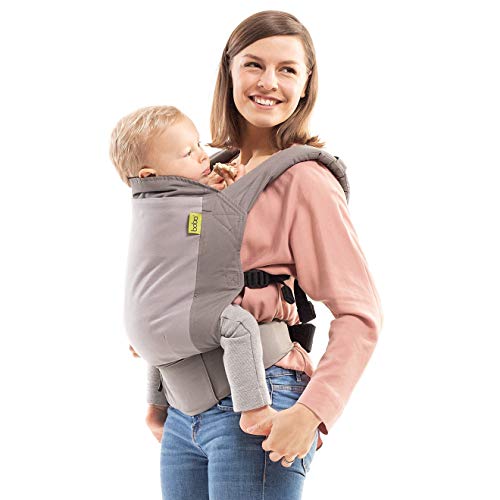 Boba Mochila Portabebés 4GS, Ergonómica y Adaptable con Tejido Ajustable hasta los 20 Kg, 100% Algodón (Dusk 4GS)