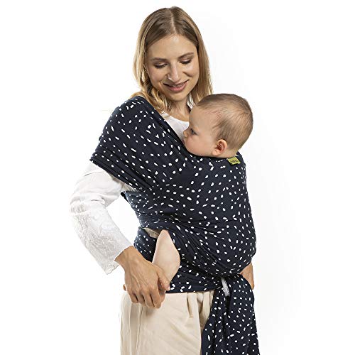 Boba Wrap - Fular Elástico Portabebé Bamboo | Pañuelo Porteo Ergonómico, Bandolera Ajustable, Ideal Para Recién Nacidos (Seville)