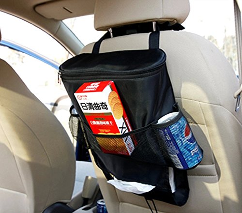 Bolsa de Almacenamiento Asiento de coche trasero,GZQES,Organizador de asiento trasero Para Bebé Niños