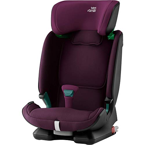 Britax Römer Silla de coche 15 meses - 12 años, 9-36 kg, ADVANSAFIXM i-SIZE, ISOFIX, Grupo 1/2/3, Burgundy Red